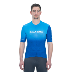 TRICOU CICLISM CUBE BLACKLINE JERSEY RACE S/S BLUE L