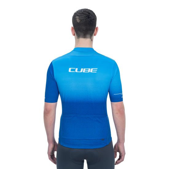TRICOU CICLISM CUBE BLACKLINE JERSEY RACE S/S BLUE L
