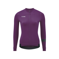 TRICOU CICLISM CUBE BLACKLINE WS JERSEY L/S VIOLET M (38)
