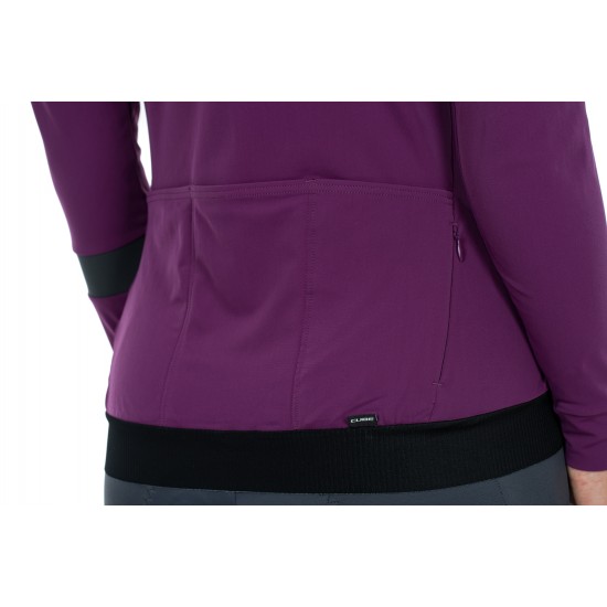 TRICOU CICLISM CUBE BLACKLINE WS JERSEY L/S VIOLET M (38)