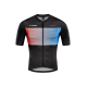TRICOU CICLISM CUBE TEAMLINE JERSEY S/S BLACK BLUE RED M TRICOU CICLISM CUBE TEAMLINE JERSEY S/S BLACK BLUE RED M