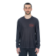 TRICOU CICLISM CUBE VERTEX ROUND NECK JERSEY L/S BLACK L TRICOU CICLISM CUBE VERTEX ROUND NECK JERSEY L/S BLACK L