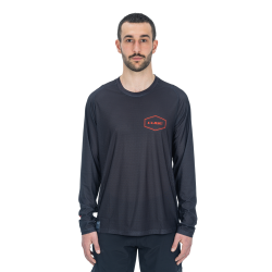 TRICOU CICLISM CUBE VERTEX ROUND NECK JERSEY L/S BLACK XXL TRICOU CICLISM CUBE VERTEX ROUND NECK JERSEY L/S BLACK XXL