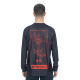 TRICOU CICLISM CUBE VERTEX ROUND NECK JERSEY L/S BLACK XXL