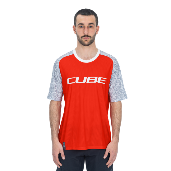 TRICOU CICLISM CUBE VERTEX ROUND NECK JERSEY S/S ORANGE M TRICOU CICLISM CUBE VERTEX ROUND NECK JERSEY S/S ORANGE M