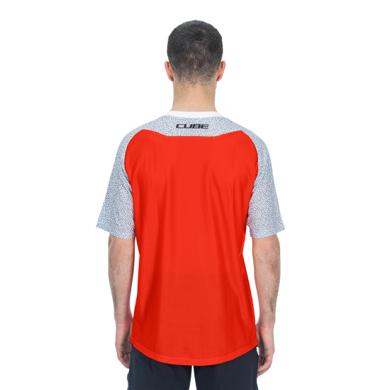 TRICOU CICLISM CUBE VERTEX ROUND NECK JERSEY S/S ORANGE M TRICOU CICLISM CUBE VERTEX ROUND NECK JERSEY S/S ORANGE M