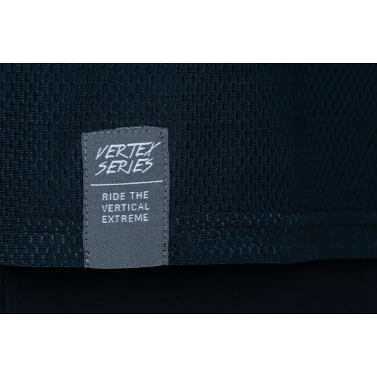 TRICOU CICLISM CUBE VERTEX ROUND NECK JERSEY X ACTIONTEAM L/S BLACK BLUE XL TRICOU CICLISM CUBE VERTEX ROUND NECK JERSEY X ACTIONTEAM L/S BLACK BLUE XL
