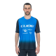 TRICOU CICLISM CUBE VERTEX ROUND NECK JERSEY X ACTIONTEAM S/S BLACK BLUE XL