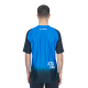 TRICOU CICLISM CUBE VERTEX ROUND NECK JERSEY X ACTIONTEAM S/S BLACK BLUE XL