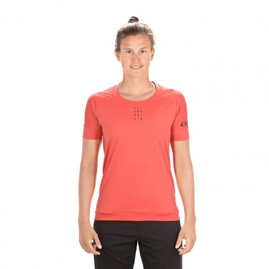 TRICOU CUBE AM WS ROUND-NECK S/S CORAL  M (38)