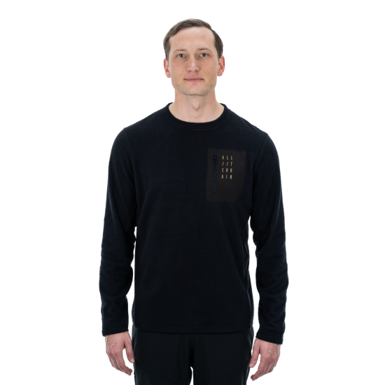 TRICOU CUBE ATX FLEECE JERSEY L/S BLACK M TRICOU CUBE ATX FLEECE JERSEY L/S BLACK M