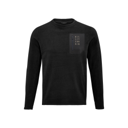 TRICOU CUBE ATX FLEECE JERSEY L/S BLACK M