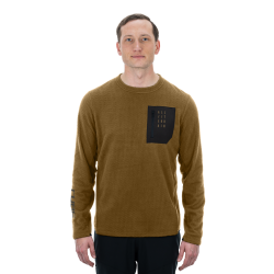 TRICOU CUBE ATX FLEECE JERSEY L/S BROWN L TRICOU CUBE ATX FLEECE JERSEY L/S BROWN L