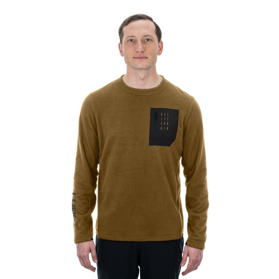 TRICOU CUBE ATX FLEECE JERSEY L/S BROWN L TRICOU CUBE ATX FLEECE JERSEY L/S BROWN L