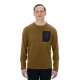 TRICOU CUBE ATX FLEECE JERSEY L/S BROWN L TRICOU CUBE ATX FLEECE JERSEY L/S BROWN L