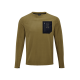 TRICOU CUBE ATX FLEECE JERSEY L/S BROWN L TRICOU CUBE ATX FLEECE JERSEY L/S BROWN L