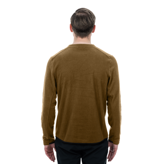 TRICOU CUBE ATX FLEECE JERSEY L/S BROWN L TRICOU CUBE ATX FLEECE JERSEY L/S BROWN L
