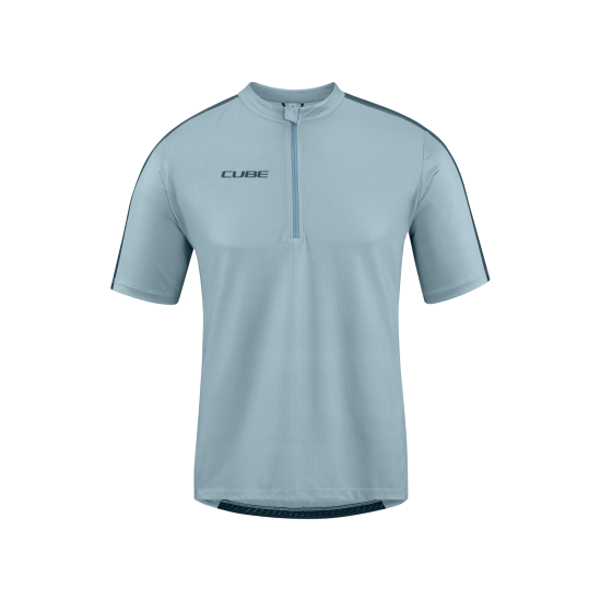 TRICOU CUBE ATX HALF ZIP CMPT S/S GREY M TRICOU CUBE ATX HALF ZIP CMPT S/S GREY M