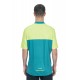 TRICOU CUBE ATX HALF ZIP CMPT S/S VERDE LIME M