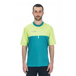 TRICOU CUBE ATX HALF ZIP CMPT S/S VERDE LIME S TRICOU CUBE ATX HALF ZIP CMPT S/S VERDE LIME S
