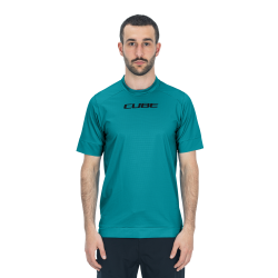 TRICOU CUBE ATX ROUND NECK S/S LIGHT BLUE L