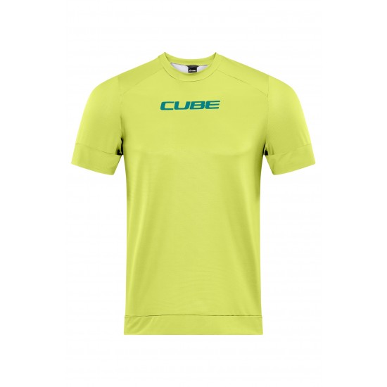 TRICOU CUBE ATX ROUND NECK S/S LIME M TRICOU CUBE ATX ROUND NECK S/S LIME M
