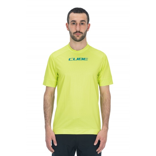 TRICOU CUBE ATX ROUND NECK S/S LIME M TRICOU CUBE ATX ROUND NECK S/S LIME M