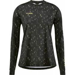 TRICOU CUBE ATX WS ROUND NECK L/S BLACK PATTERN M