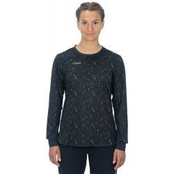 TRICOU CUBE ATX WS ROUND NECK L/S BLACK PATTERN S TRICOU CUBE ATX WS ROUND NECK L/S BLACK PATTERN S