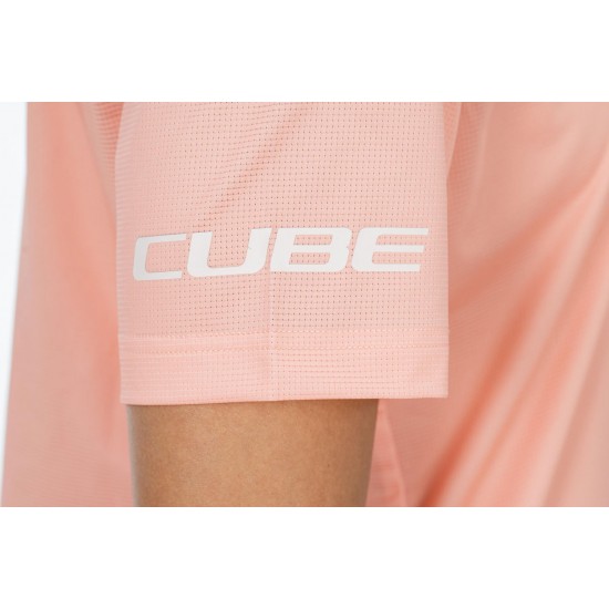 TRICOU CUBE ATX WS ROUND NECK S/S CORAL S TRICOU CUBE ATX WS ROUND NECK S/S CORAL S