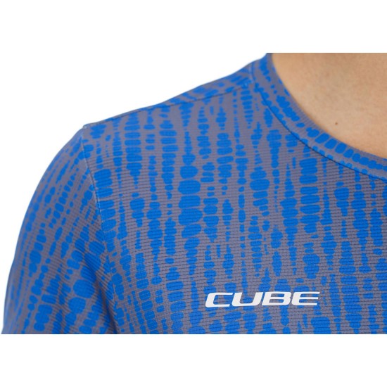 TRICOU CUBE ATX WS ROUND NECK S/S VIOLET PATTERN M TRICOU CUBE ATX WS ROUND NECK S/S VIOLET PATTERN M