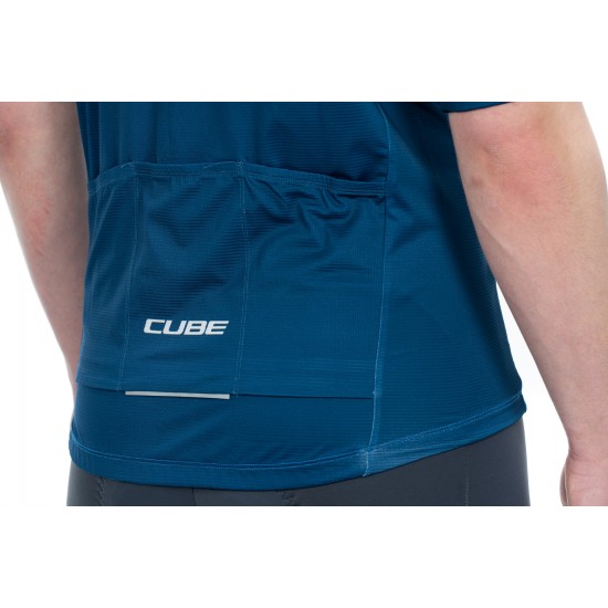 TRICOU CUBE BLACKLINE CMPT S/S BLUE M TRICOU CUBE BLACKLINE CMPT S/S BLUE M