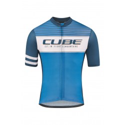 TRICOU CUBE BLACKLINE CMPT S/S BLUE M