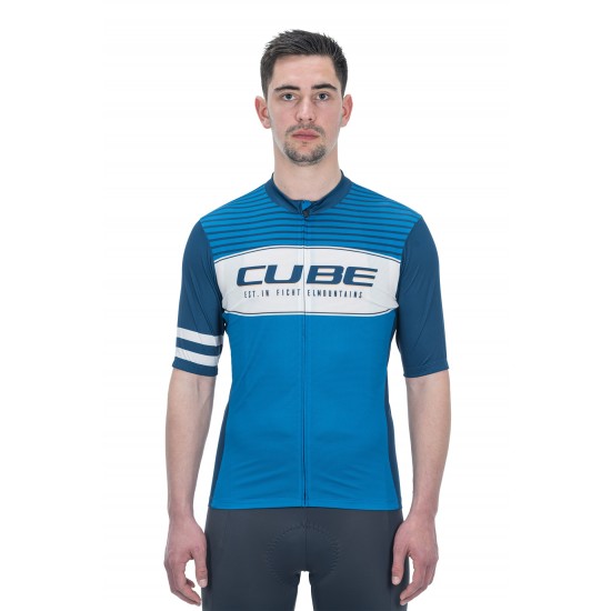 TRICOU CUBE BLACKLINE CMPT S/S BLUE M TRICOU CUBE BLACKLINE CMPT S/S BLUE M