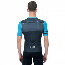 TRICOU CUBE BLACKLINE JERSEY CROSS GREY BLUE S TRICOU CUBE BLACKLINE JERSEY CROSS GREY BLUE S