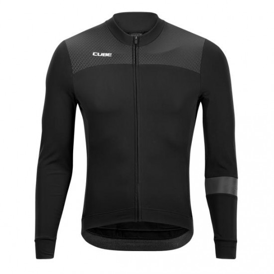 TRICOU CUBE BLACKLINE JERSEY L/S BLACK L