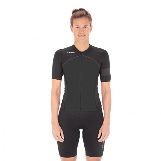 TRICOU CUBE BLACKLINE WS JERSEY S/S BLACK M TRICOU CUBE BLACKLINE WS JERSEY S/S BLACK M