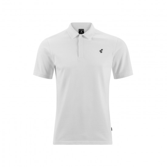 TRICOU CUBE ORGANIC POLO SHIRT WHITE XXXL TRICOU CUBE ORGANIC POLO SHIRT WHITE XXXL