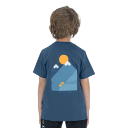TRICOU CUBE ORGANIC ROOKIE MOUNTAINS BLUE XXL