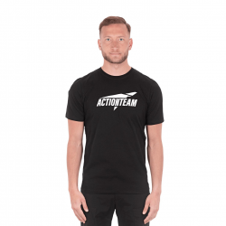 TRICOU CUBE ORGANIC T-SHIRT ACTIONTEAM BLACK S S TRICOU CUBE ORGANIC T-SHIRT ACTIONTEAM BLACK S S