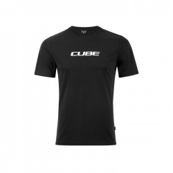TRICOU CUBE ORGANIC T-SHIRT CLASSIC LOGO BLACK/WHITE S
