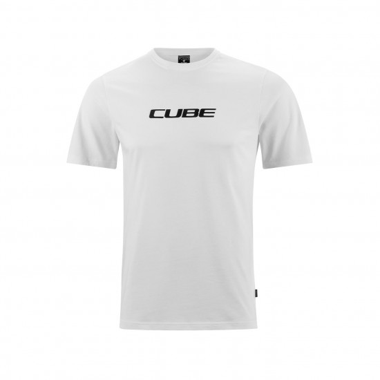 TRICOU CUBE ORGANIC T-SHIRT CLASSIC LOGO WHITE´N´BLACK XS TRICOU CUBE ORGANIC T-SHIRT CLASSIC LOGO WHITE´N´BLACK XS