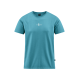 TRICOU CUBE ORGANIC T-SHIRT FICHTELMOUNTAINS GTY FIT GREY N CORAL M