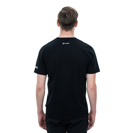 TRICOU CUBE ORGANIC T-SHIRT TEAMLINE BLACK S