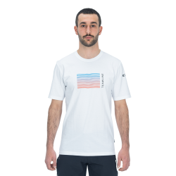 TRICOU CUBE ORGANIC T-SHIRT TEAMLINE WHITE M TRICOU CUBE ORGANIC T-SHIRT TEAMLINE WHITE M