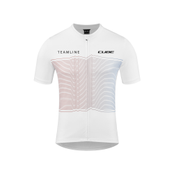 TRICOU CUBE TEAMLINE CMPT S/S WHITE S