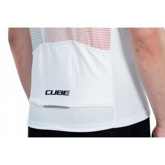 TRICOU CUBE TEAMLINE CMPT S/S WHITE S TRICOU CUBE TEAMLINE CMPT S/S WHITE S