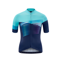 TRICOU CUBE TEAMLINE WS JERSEY S/S BLUE MINT XS