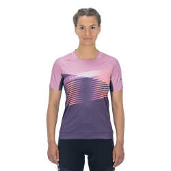 TRICOU CUBE TEAMLINE WS ROUNDNECK S/S VIOLET/ROSE M TRICOU CUBE TEAMLINE WS ROUNDNECK S/S VIOLET/ROSE M