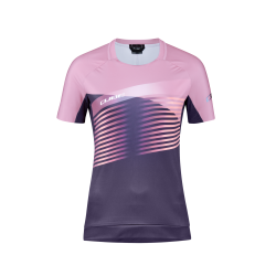 TRICOU CUBE TEAMLINE WS ROUNDNECK S/S VIOLET/ROSE S